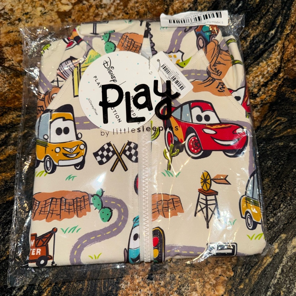Little Sleepies Disney Cars Jacket
